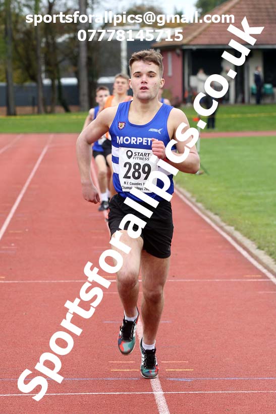 800 metres, NECAA Open Meeting, Morpeth, Sunday, October 18th. David T. Hewitson/Sports for All Pics